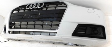 AUDI A4 B9 8W KOMPLETNY PRZÓD ZDERZAK LAMPY MASKA PAS LS9R RADARY