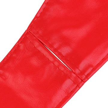 Dámske šnurovacie pásyVysoký pás široký umelá červená