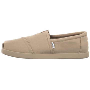 Buty Espadryle Męskie Toms Alp Fwd Oatmeal Beżowe