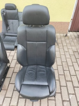 BMW E63 SEDADLA ČALOUNĚNÍ KOŽENÁ KOMPLET
