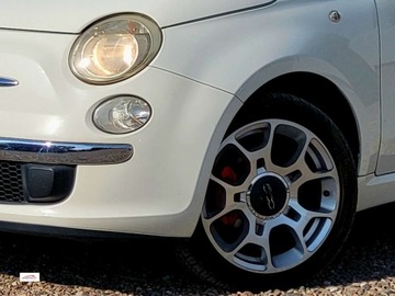 Fiat 500 II Hatchback 3d 1.2 69KM 2009 Fiat 500 biala perelka, bardzo ladny, GWARANCJA 1.2 Benzyna 69KM, zdjęcie 24