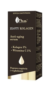 AVA Golden Collagen Сыворотка ПРОТИВ СТАРЕНИЯ с витамином С 30 мл
