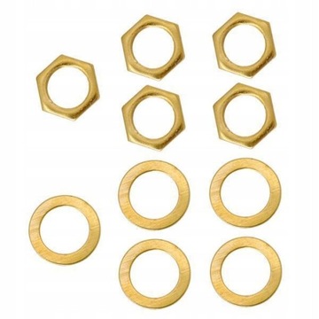 10x trwałe 5 sztuk nakrętek gniazdowych 9,36 mm do