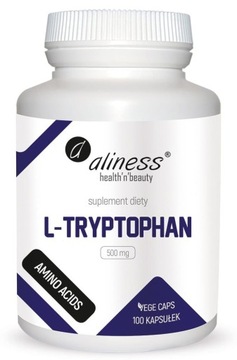 L-Tryptophan 500mg 100 kapsułek ALINESS