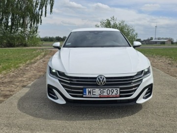 Volkswagen Arteon Fastback Facelifting 2.0 TDI SCR 150KM 2021 Volkswagen Arteon R-LINE Shooting Brake 2.0 TDI DSG Salon Polska, Zamiana, zdjęcie 2