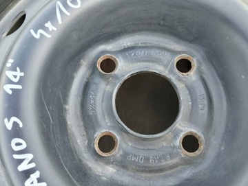 DISK OCELOVÝ DAEWOO LANOS 14" 4X100 ET49