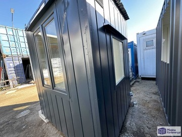 KONTENER STRÓŻÓWKA PORTIERNIA OCHRONA WIDOK NA 4 STRONY