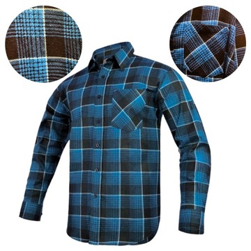 ARTMAS MODAR KOSZULA FLANELOWA ROBOCZA W KRATĘ_40
