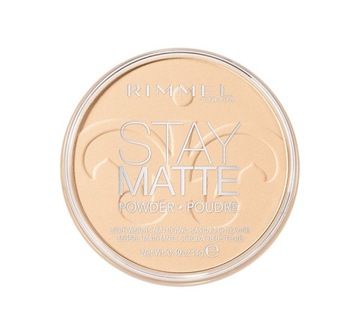 Rimmel Stay Matte Matujący Puder 001 Transparent