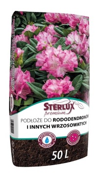PODŁOŻE DO RODODENDRONÓW 50L PREMIUM STERLUX