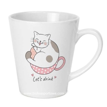 Кружка с ЛЮБЫМ принтом, WHITE LATTE PHOTO MUG