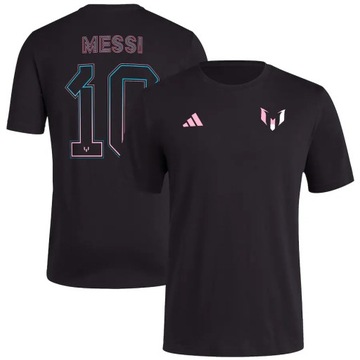 KOSZULKA PIŁKARSKA ADIDAS MESSI NADRUK PLECY IV1805 rozmiar M bawełniana