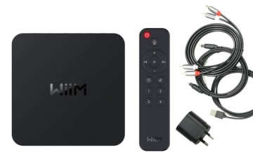 WIIM PRO PLUS ODTWARZACZ SIECIOWY SPOTIFY TIDAL BLUETOOTH 5.1 +PILOT