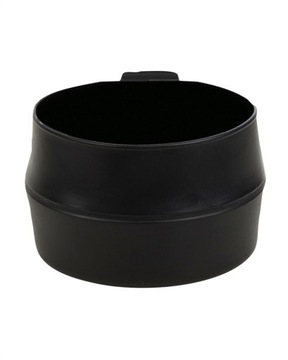 Kubek turystyczny składany 600 ml Czarny Mil-Tec