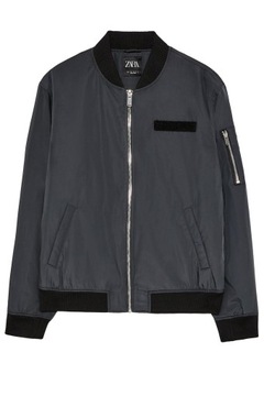 L1G012 ZARA__FY7 KURTKA BOMBER STÓJKA CASUAL __S