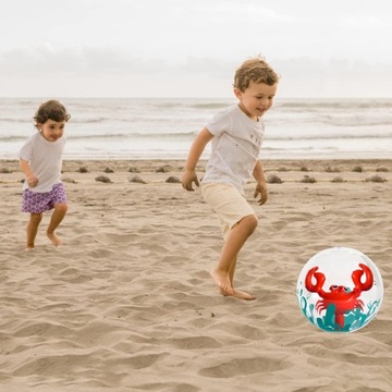 3 куски надувного водного пляжа 3D краб -единорог Флаламинго плавание бассейн