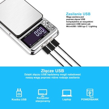 ТОЧНЫЕ ЭЛЕКТРОННЫЕ ВЕСЫ USB 1 кг 1000 г 0,01 г