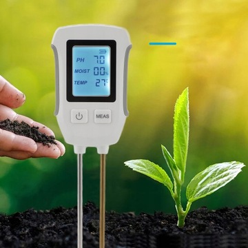 Измеритель кислотности почвы 3в1 GUIDE TEST METER