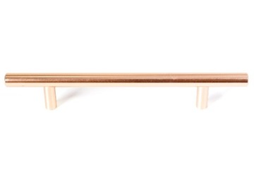 МЕБЕЛЬНАЯ РУЧКА ПЕРИЛА 128MM MATT SATIN GOLD