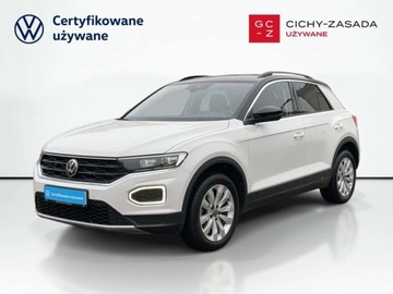 Volkswagen T-Roc I SUV 1.5 TSI ACT 150KM 2021 Volkswagen T-Roc TSI 150KM Advance ACC BlindSPOT Beats Audio Digital Co