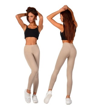 Хлопковые ЛЕГГИНГИ, классические леггинсы для фитнеса M