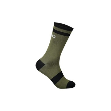 SKARPETY POC LURE MTB SOCK LONG GreenBlack L 44-45