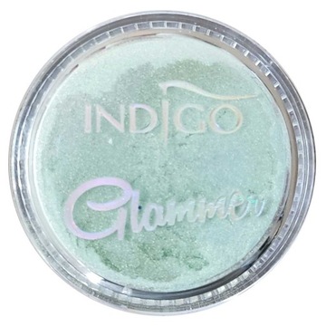 Pyłek do paznokci Indigo Glammer Flex 0,5 g biały