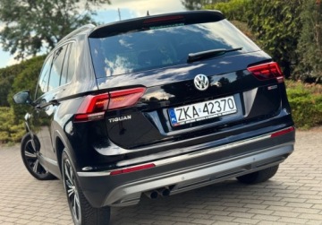 Volkswagen Tiguan II SUV 2.0 TDI 190KM 2018 Volkswagen Tiguan 4x4 2,0 190ps Kamera FullLed Blis Pano Skora Alu19 Max o, zdjęcie 5