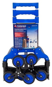 Складная коляска-платформа с телескопической ручкой 80 кг.