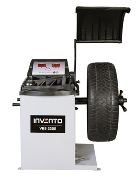 Wyważarka do kół aut osobowych INVENTO VBS 220E laser hamulec 3D AUTO ALU