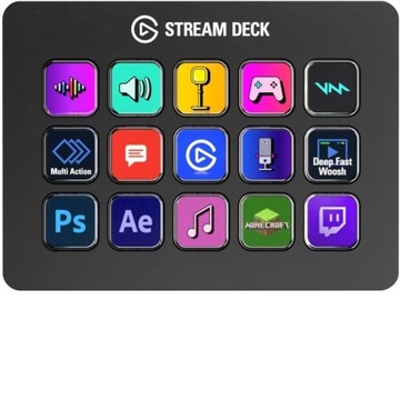 СТУДИЙНЫЙ КОНТРОЛЛЕР ДЕЙСТВИЯ ТРИГГЕР Stream DECK ПРИЛОЖЕНИЕ ДЛЯ ЮТУБЕРА