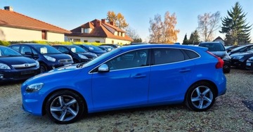 Volvo V40 II Hatchback 1.6 T3 150KM 2013 Volvo V40 BENZYNA alcantara KAMERA czarny sufit R DESIGN okazja, zdjęcie 22