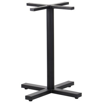 Podstawa do stołu pojedyncza nóżka do stolika postument czarna