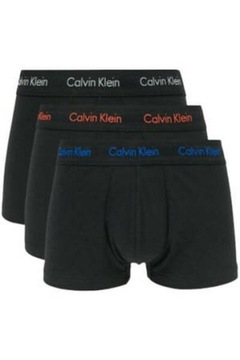 Calvin Klein czarne bokserki męskie 3 szt. S