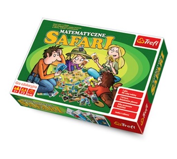 TREFL GRA EDUKACYJNA MATEMATYCZNE SAFARI Trefl 00628