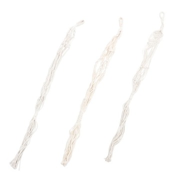 WIESZKA NA UBRANIA ŚCIENNE DONICZKI WISZĄCE BOHO DECOR
