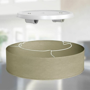 ПОТОЛОЧНЫЙ СВЕТИЛЬНИК - ПОТОЛОЧНЫЙ СВЕТИЛЬНИК - СЕРЫЙ 2x E27 - КОМНАТА - КУХНЯ - КОРИДОР