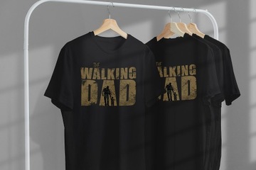 T-SHIRT DZIEŃ OJCA TATY WALKING DAD DEAD L JAKOŚĆ