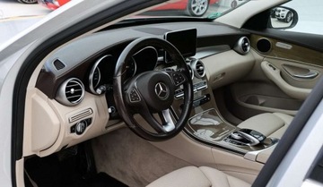 Mercedes Klasa C W205 Kombi 200 BlueTEC 136KM 2017 Mercedes-Benz Klasa C C180 1.6 D 136 KM Ideal Bezwypadkowy 2017r Warszawa, zdjęcie 6