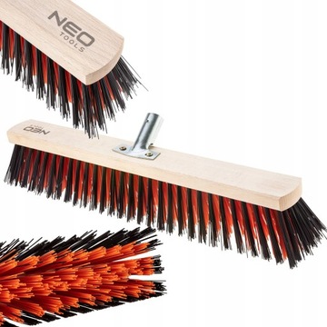 NEO MIOTŁA ZMIOTKA SZCZOTKA ULICOWA 50CM METAL