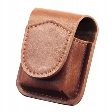 Zegarki Schowek Skórzany futerał na zapalniczkę