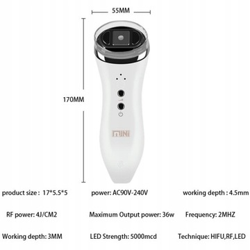 Ultrasonic Bipolar RF Massager Radio Frequency