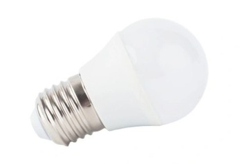 ŻARÓWKA LED E-27 6W KULA BARWA CIEPŁA