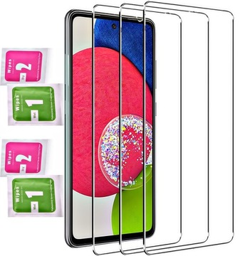 3X SZKŁO HARTOWANE OCHRONNE do SAMSUNG A52 / A53 / A54 5G