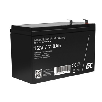Akumulator Agm 12V 7Ah do Ups Rower Autko Zabawki