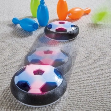 Летающий шар Air Power Светящийся светодиодный шар для игры дома Летающий диск