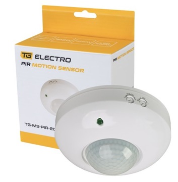 Потолочный датчик, накладной датчик движения PIR, светодиод