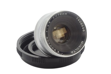 MINOLTA E.ROKKOR 4,5/75MM-serwisowany