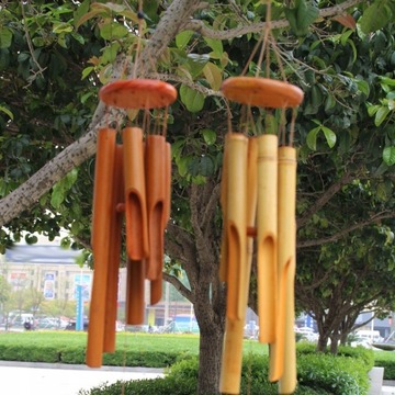 Japoński dzwonek wietrzny Windchime Bambusowa tuba