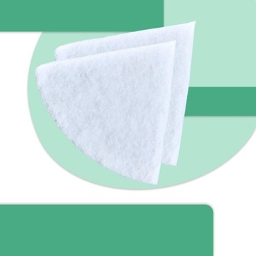 10 конусных фильтров для круглого диффузора 125 мм